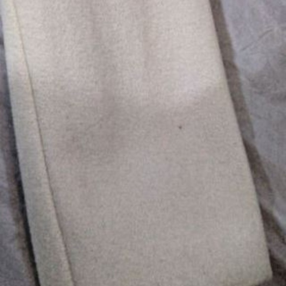 J.Crew Coat Antique Cream Wool Double-Breast Med - Picture 3 of 8